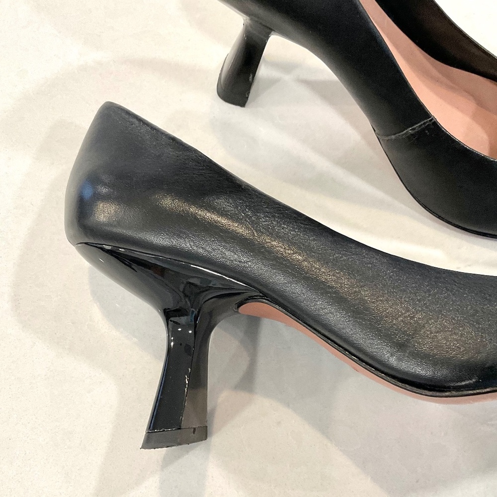 ATP ATELIER PIETRINI Italy Heels Black Green Size 37 - Picture 3 of 14